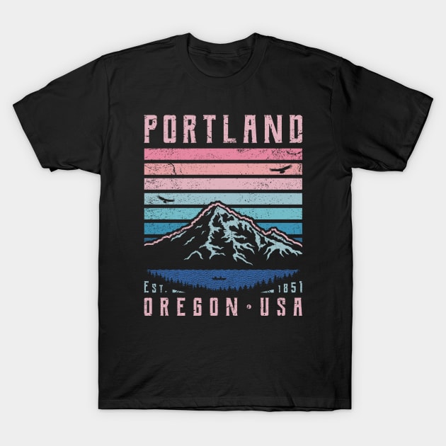 Portland - Oregon T-Shirt by TigerTom